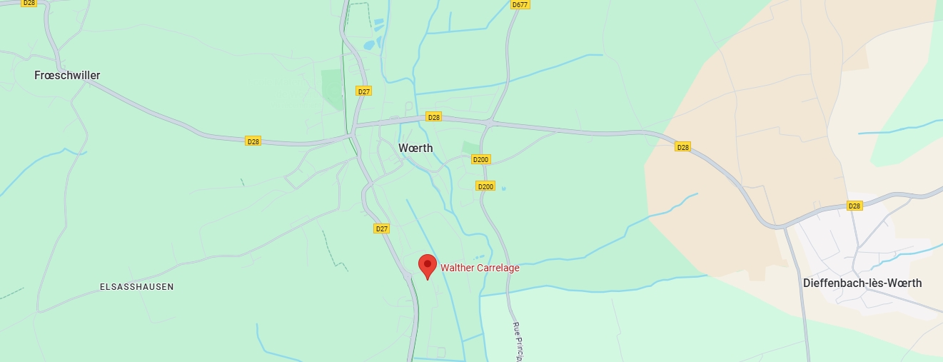 Maps Site internet Walther Carrelage Maps