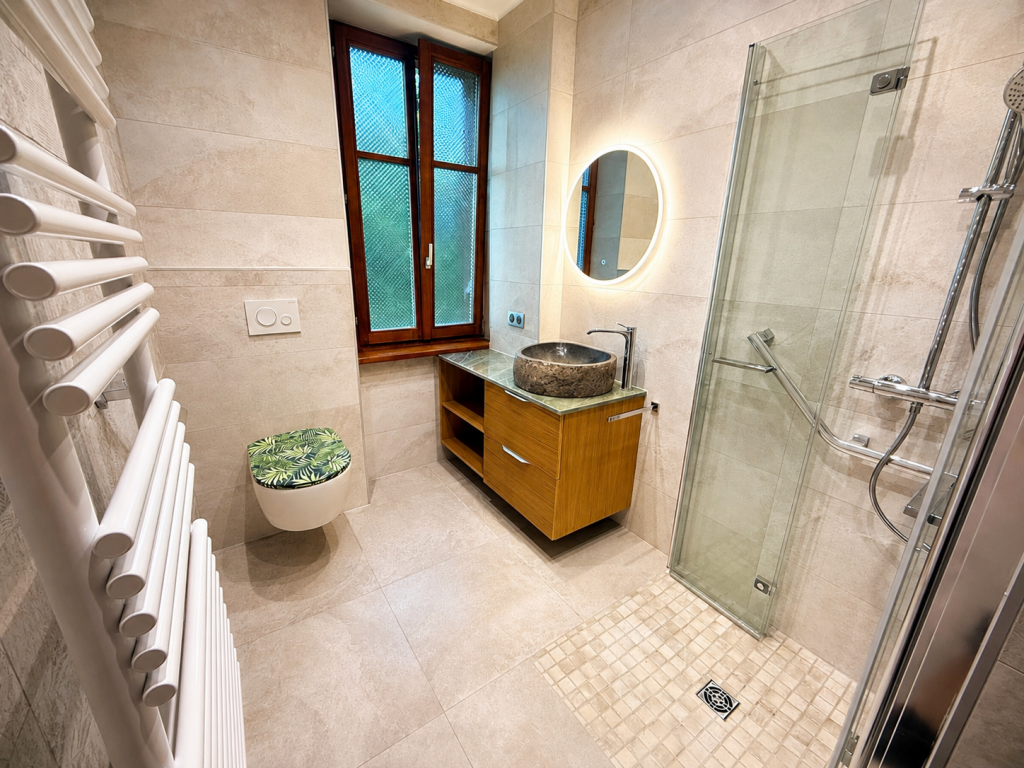 Salle de bains Woerth Walther Carrelage réalisation